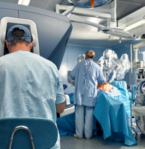 doctors in operating room