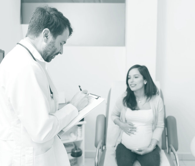 doctor and patient talking