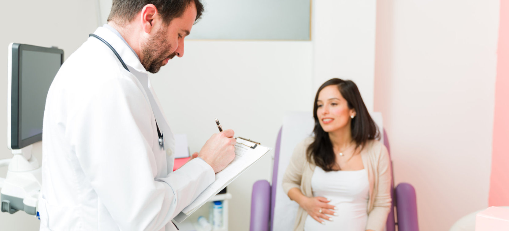 doctor and patient talking