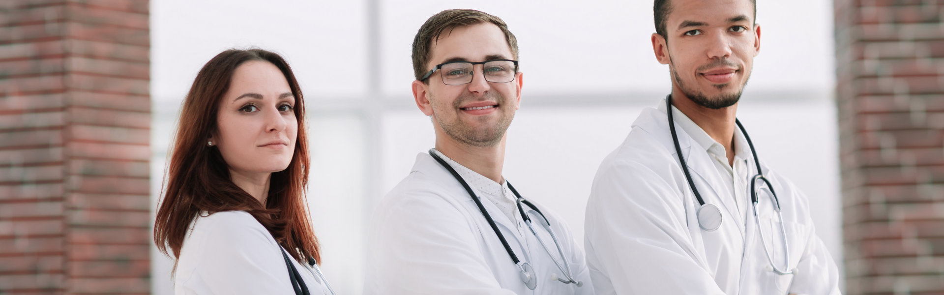 group of doctors standing